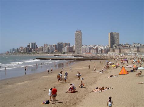 argentina mar del plata beach
